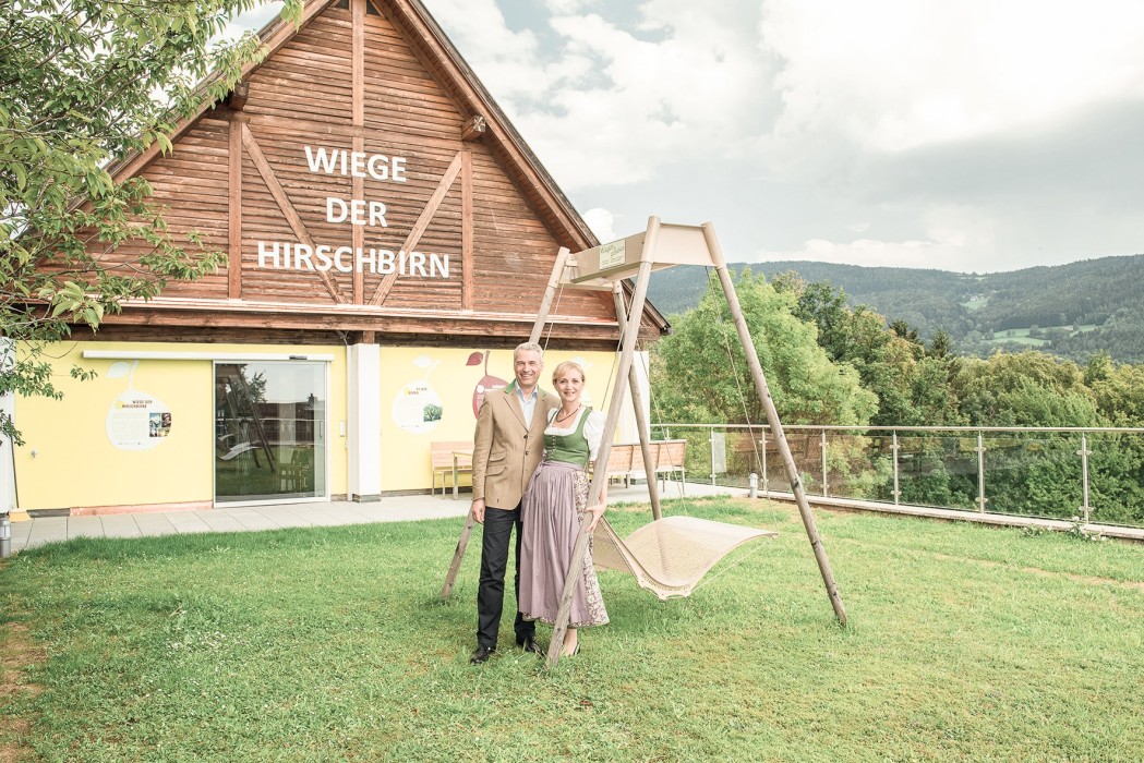Ulrike und Hermann Retter Wiege der Hirschbirn BioGut Biohotel Wellnesshotel Retter Oststeiermark Pöllauberg