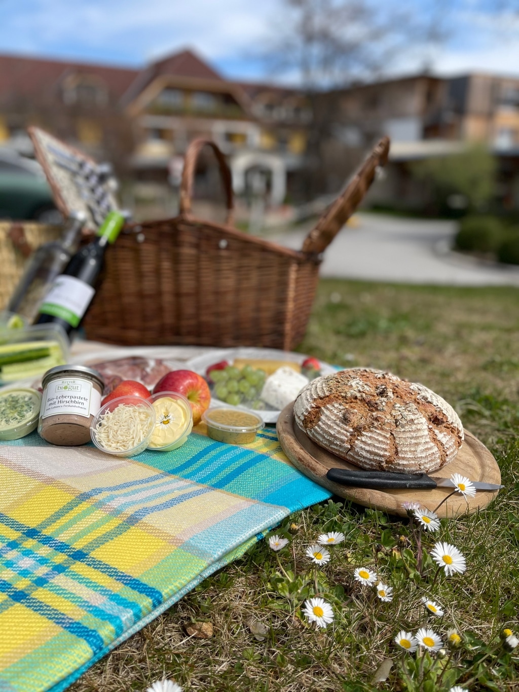 Picknickkorb im Retter Bio-Natur-Resort