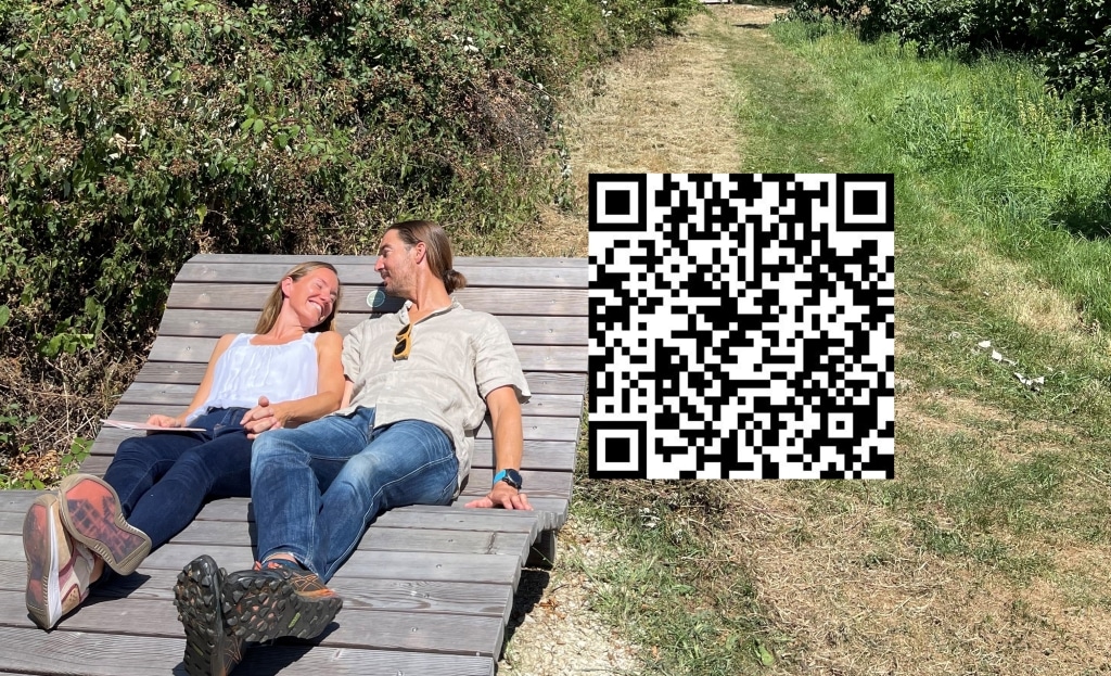 QR Code zum Liebesweg im Retter Bio-Natur-Resort