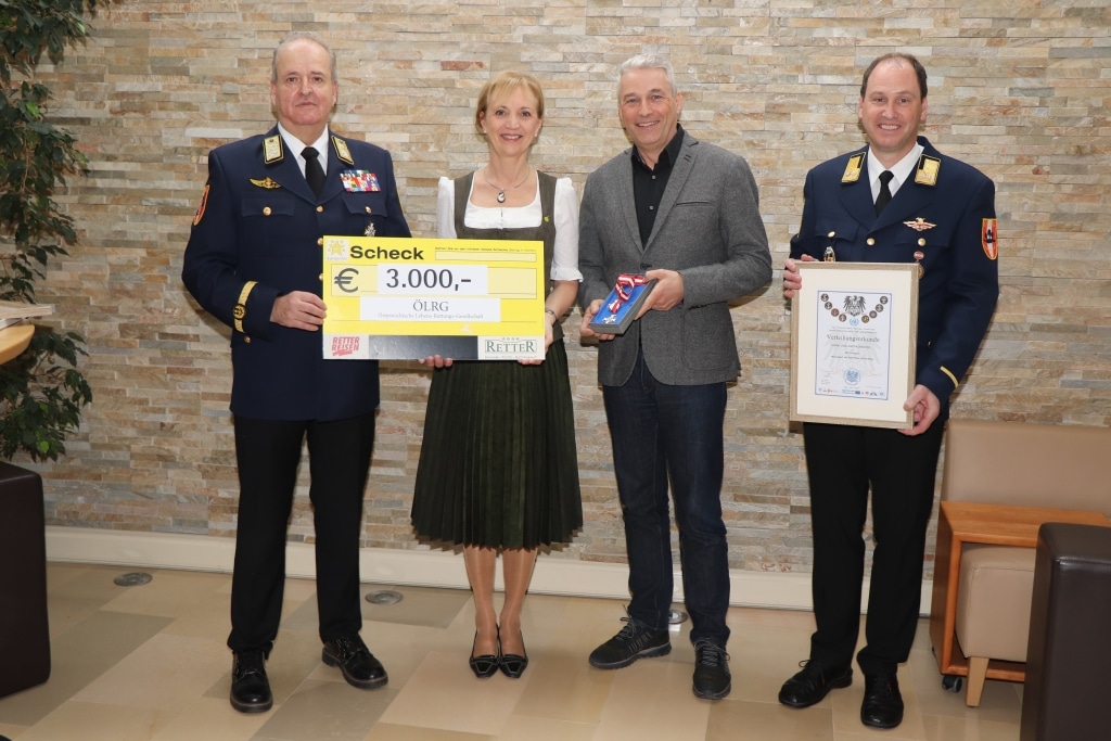 Wasser für Rumänien - Auszeichnung von ÖLRG Kinderhilfe