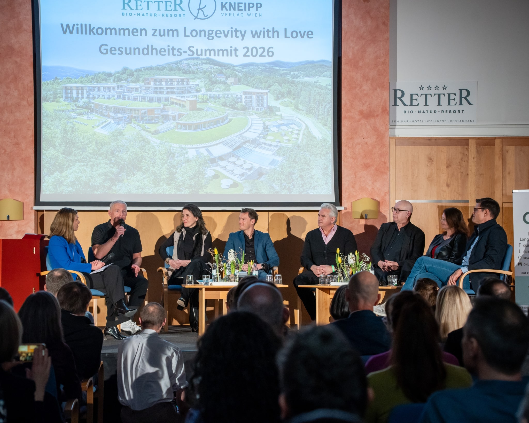 35740 Longevity with Love RETTER Bio-Natur-Resort Podium @Gaumen Hoch
